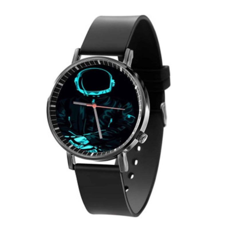 Daft Punk DJ Black Quartz Watch Unisex With Premium Gift Box