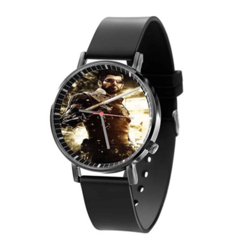 Deus Ex Mankind Divided Unisex Black Quartz Watch With Premium Gift Box
