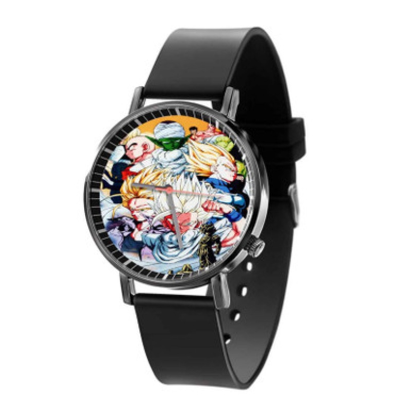 Dragon Ball Z Family Black Quartz Watch Unisex With Premium Gift Box