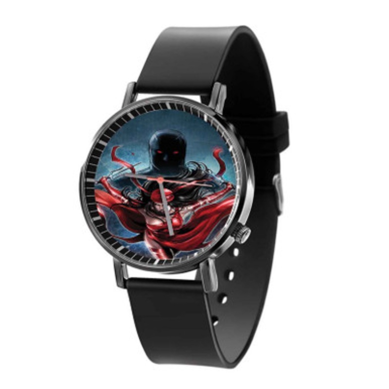 Elektra Marvel Unisex Black Quartz Watch With Premium Gift Box