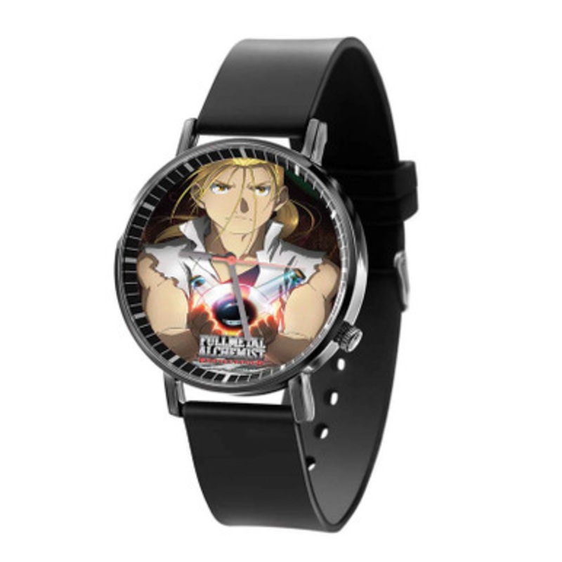 Fullmetal Alchemist Brotherhood 2009 Unisex Black Quartz Watch With Premium Gift Box