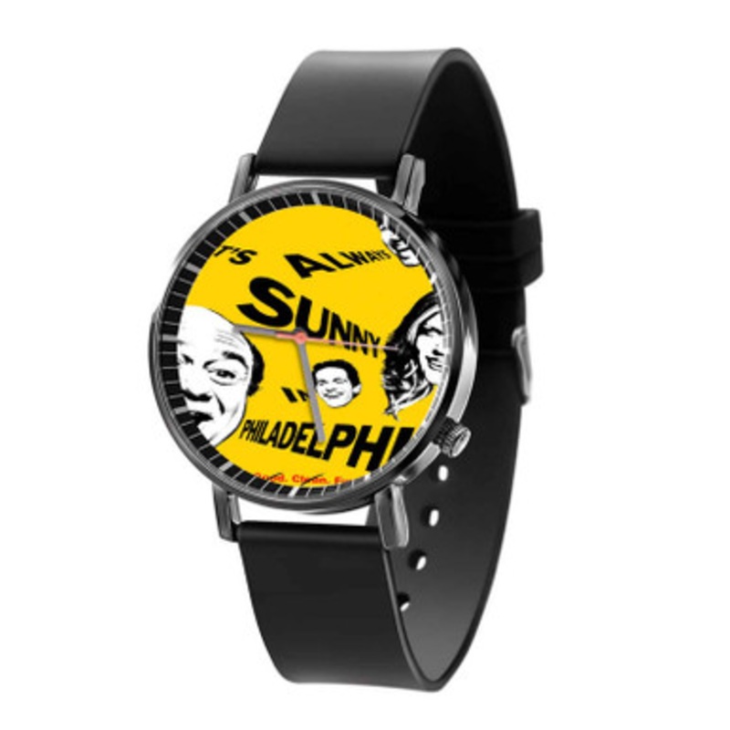 It s Always Sunny in Philadelphia Unisex Black Quartz Watch With Premium Gift Box