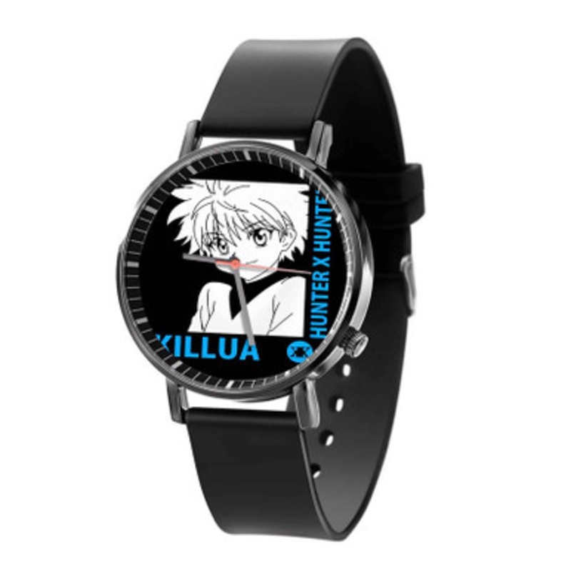 Killua Zoldyck Hunter Hunter Black Quartz Watch With Premium Gift Box for Unisex