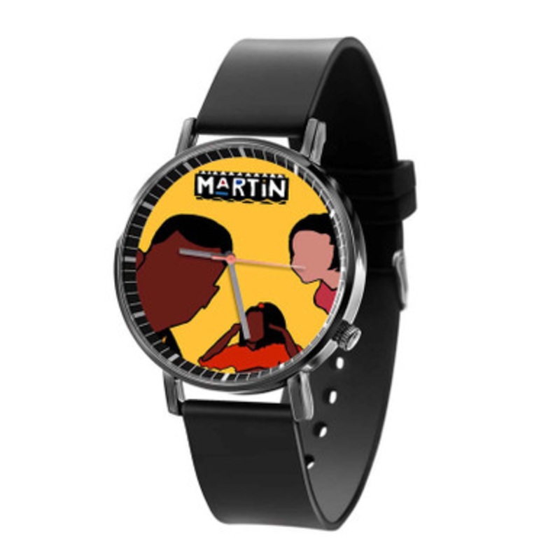 Martin TV Show Black Quartz Watch Unisex With Premium Gift Box