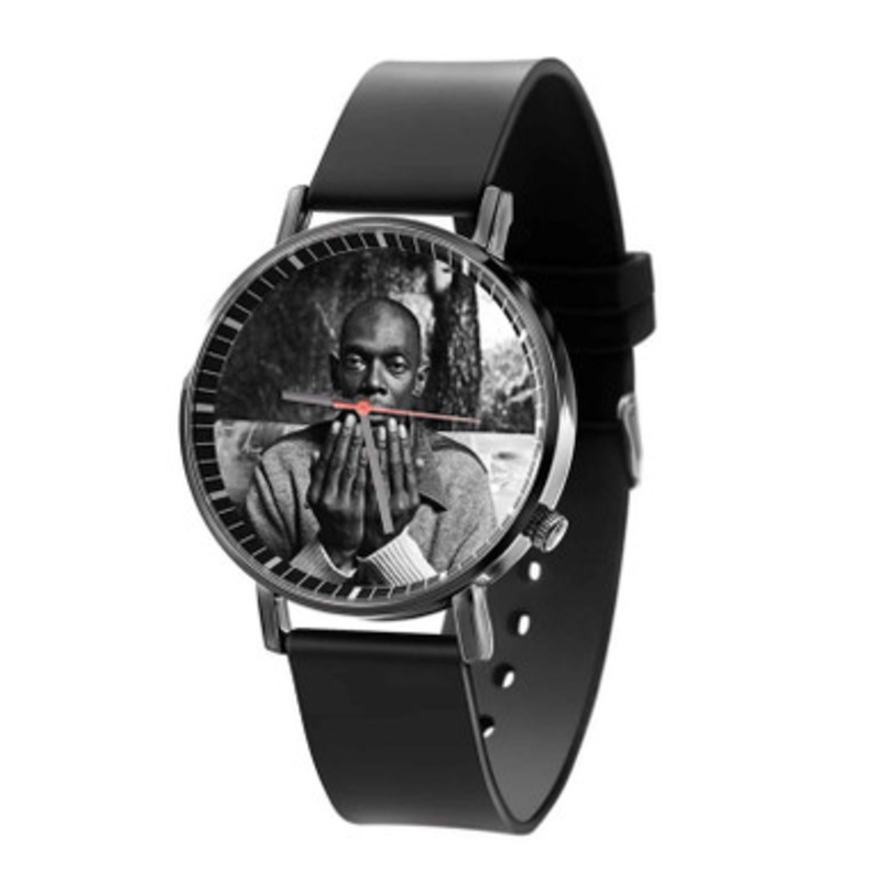 Maxi Jazz Black Quartz Watch With Premium Gift Box for Unisex