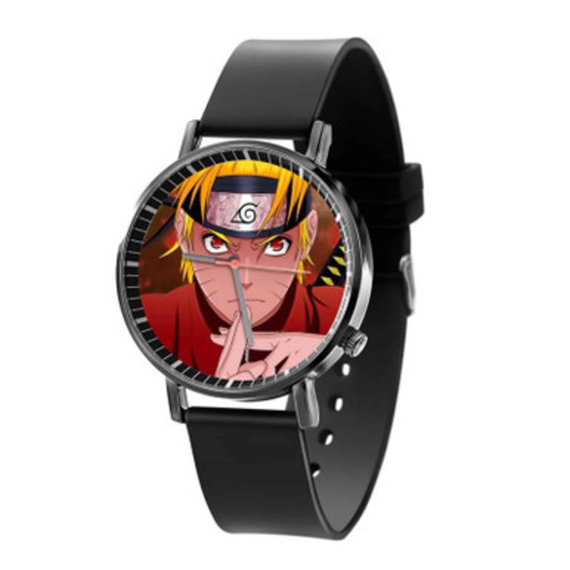 Naruto Black Quartz Watch Unisex With Premium Gift Box