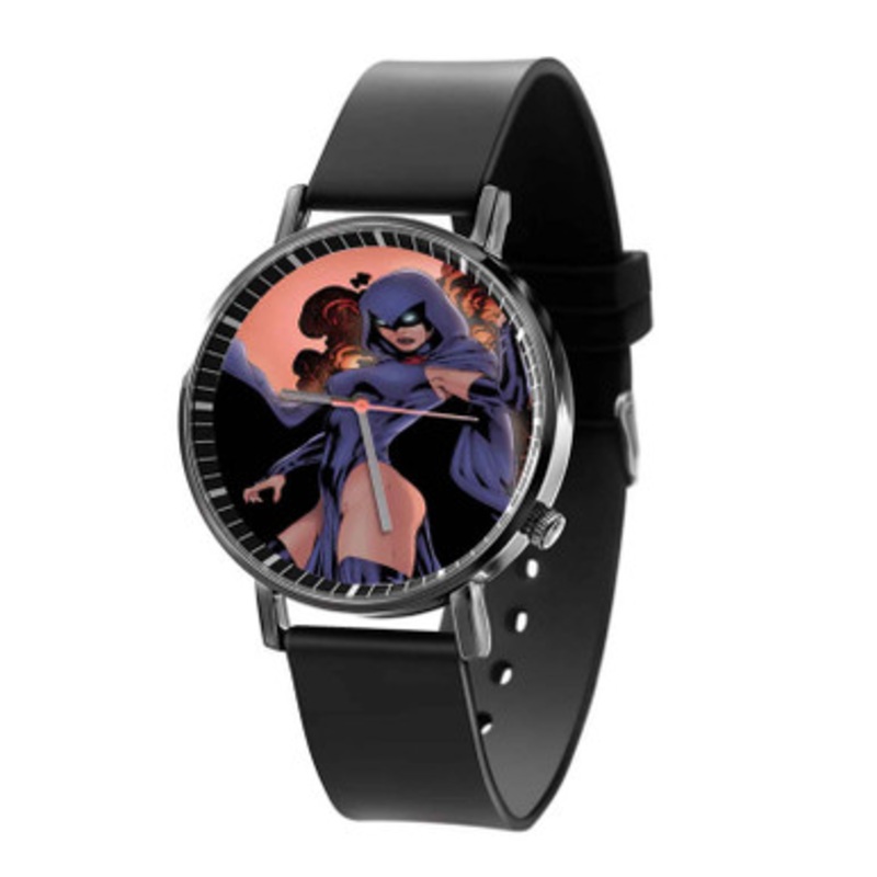 Raven DC Comics Great Unisex Black Quartz Watch With Premium Gift Box