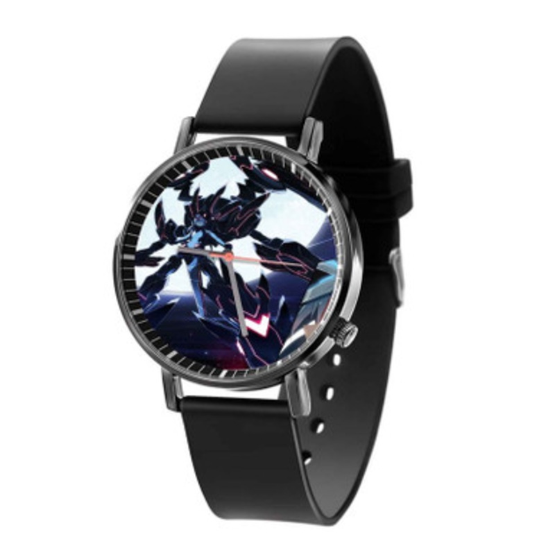 Saijaku Muhai no Bahamut Unisex Black Quartz Watch With Premium Gift Box