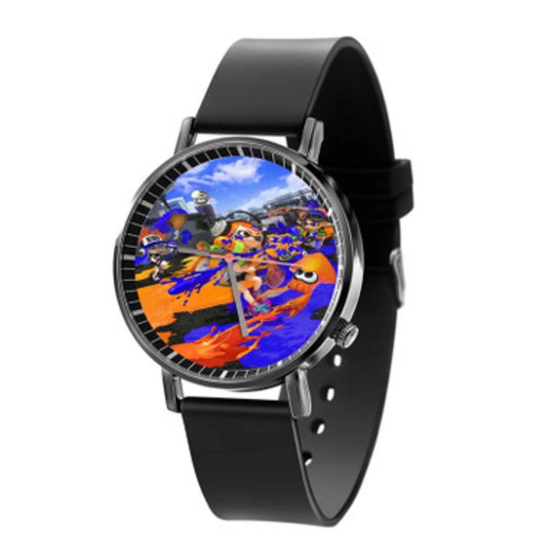 Splatoon Arts Unisex Black Quartz Watch With Premium Gift Box