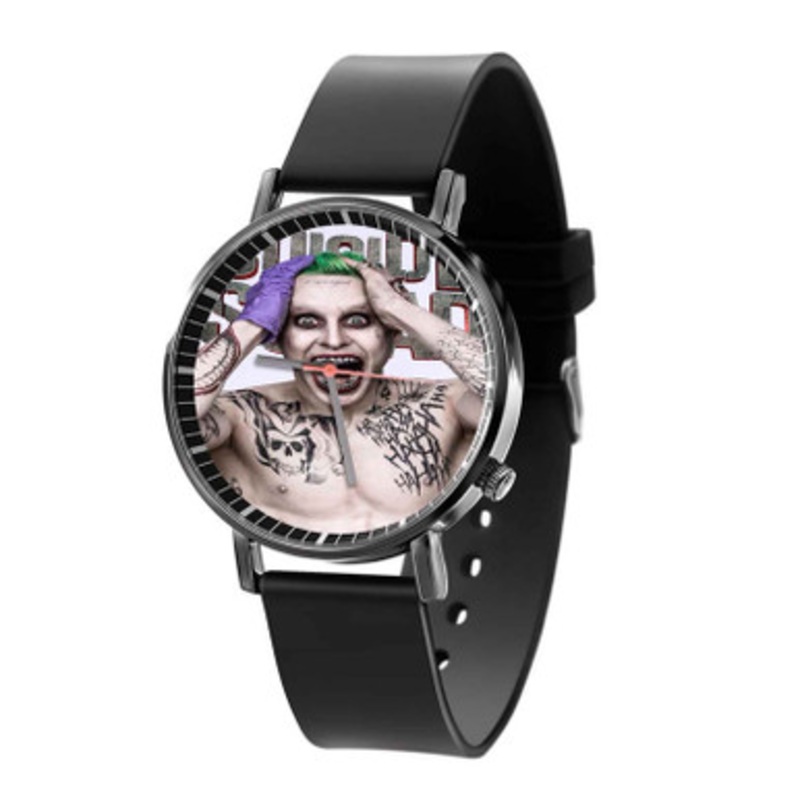 Suicide Squad The Joker Black Quartz Watch Unisex With Premium Gift Box