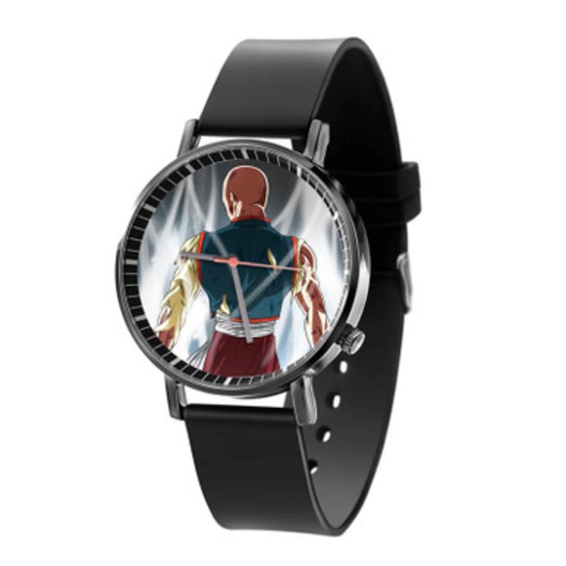 Tenshinhan Dragon Ball Super Black Quartz Watch Unisex With Premium Gift Box