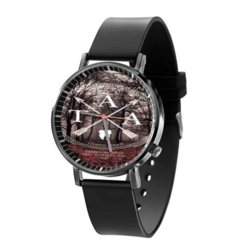 The Amity Affliction Art Black Quartz Watch Unisex With Premium Gift Box