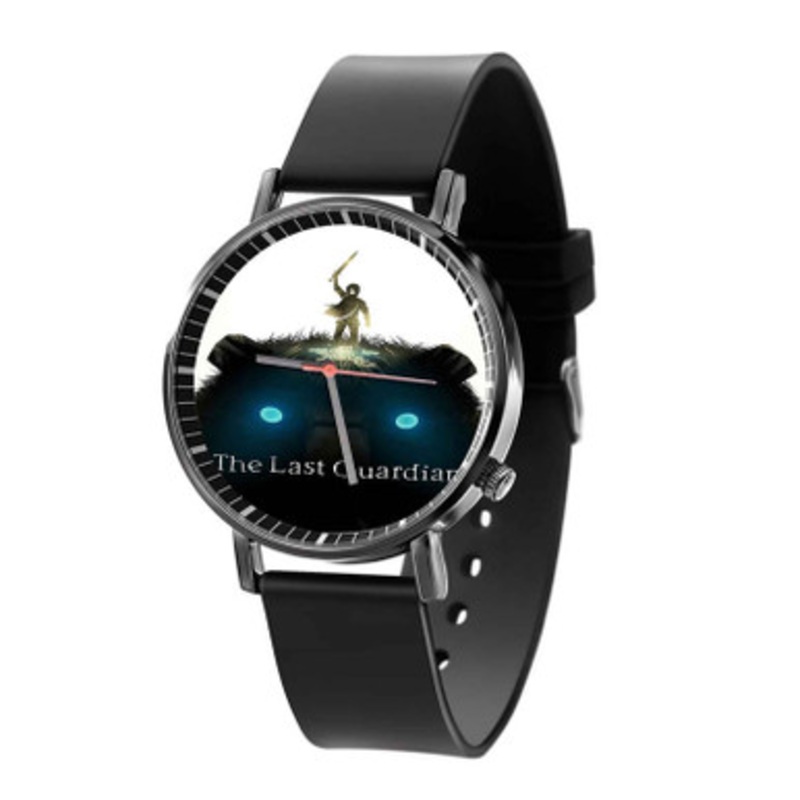 The Last Guardian Black Quartz Watch Unisex With Premium Gift Box