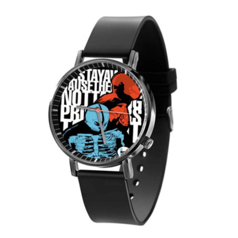 Twenty One Pilots Skull Black Quartz Watch Unisex With Premium Gift Box