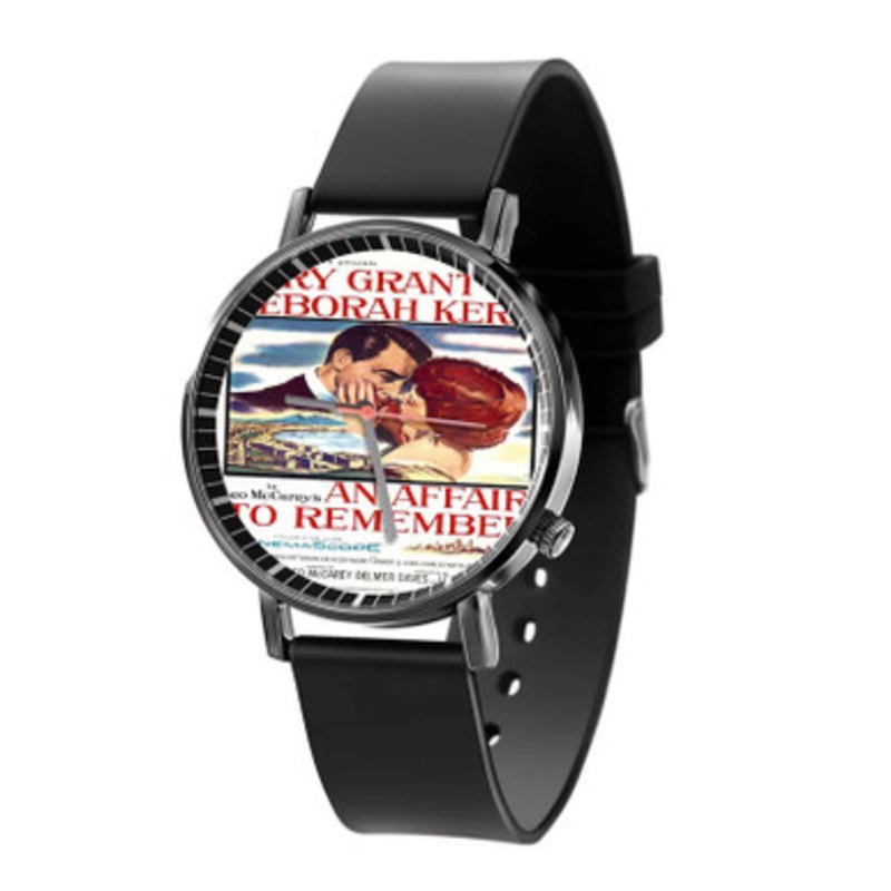 An Affair to Remember Black Quartz Watch Unisex With Premium Gift Box