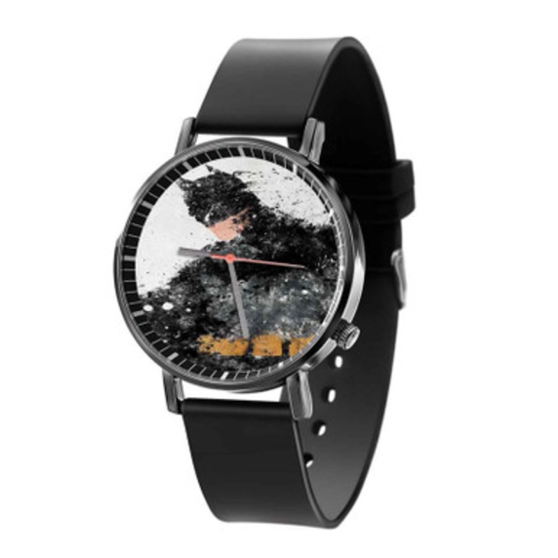 Batman Splatter Black Quartz Watch Unisex With Premium Gift Box