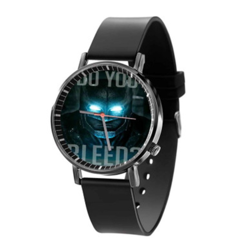 Batman vs Superman Do You Bleed Unisex Black Quartz Watch With Premium Gift Box