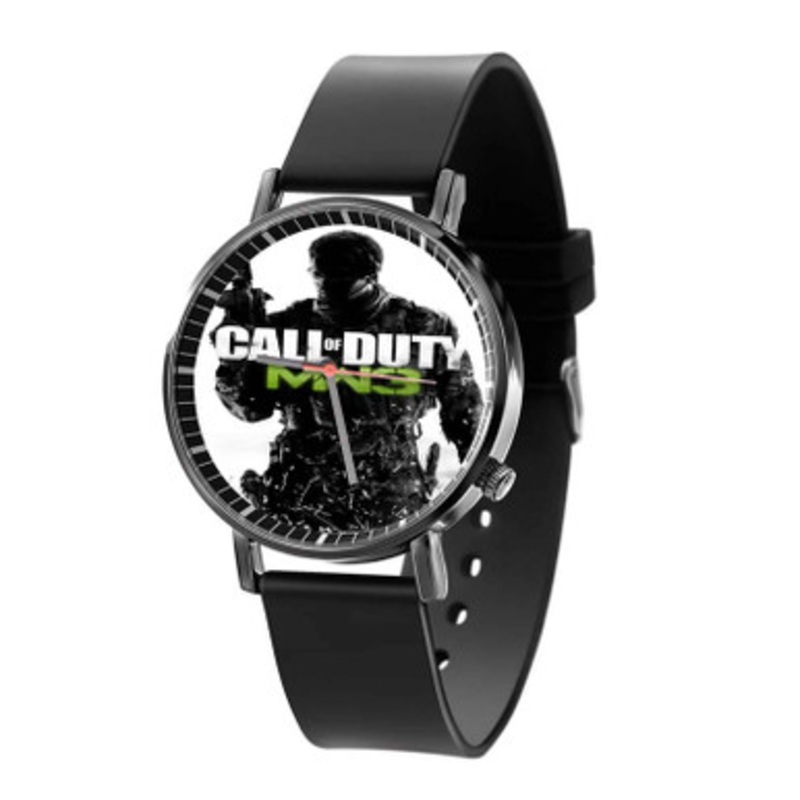 Call of Duty Modern Warfare Black Quartz Watch Unisex With Premium Gift Box