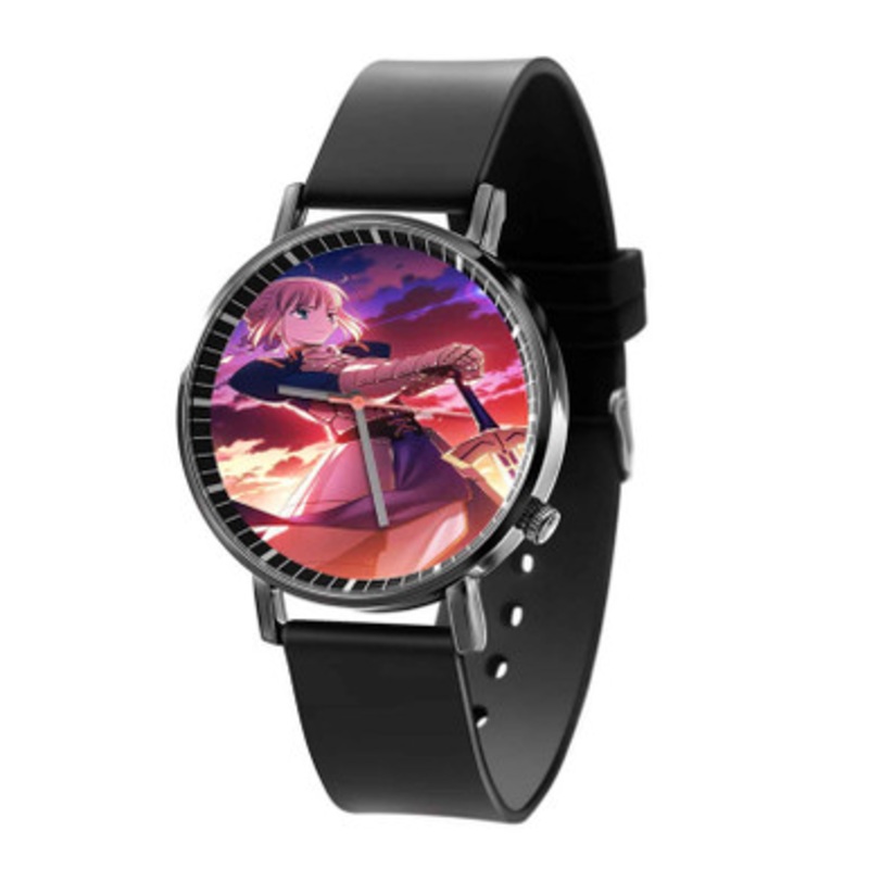 Fate Stay Night Arts Unisex Black Quartz Watch With Premium Gift Box