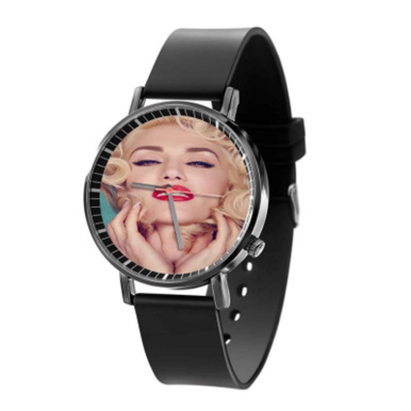 Gwen Stefani New Unisex Black Quartz Watch With Premium Gift Box