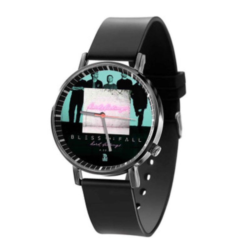 Hard Feelings Blessthefall ilangi tanggale Black Quartz Watch With Premium Gift Box for Unisex