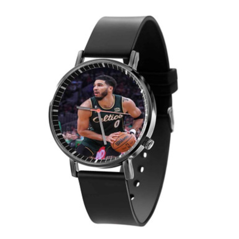 Jayson Tatum Black Quartz Watch With Premium Gift Box for Unisex