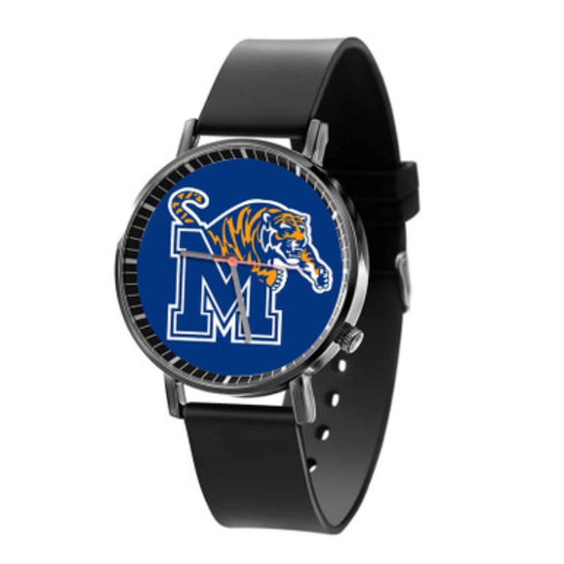 Memphis Tigers Black Quartz Watch Unisex With Premium Gift Box