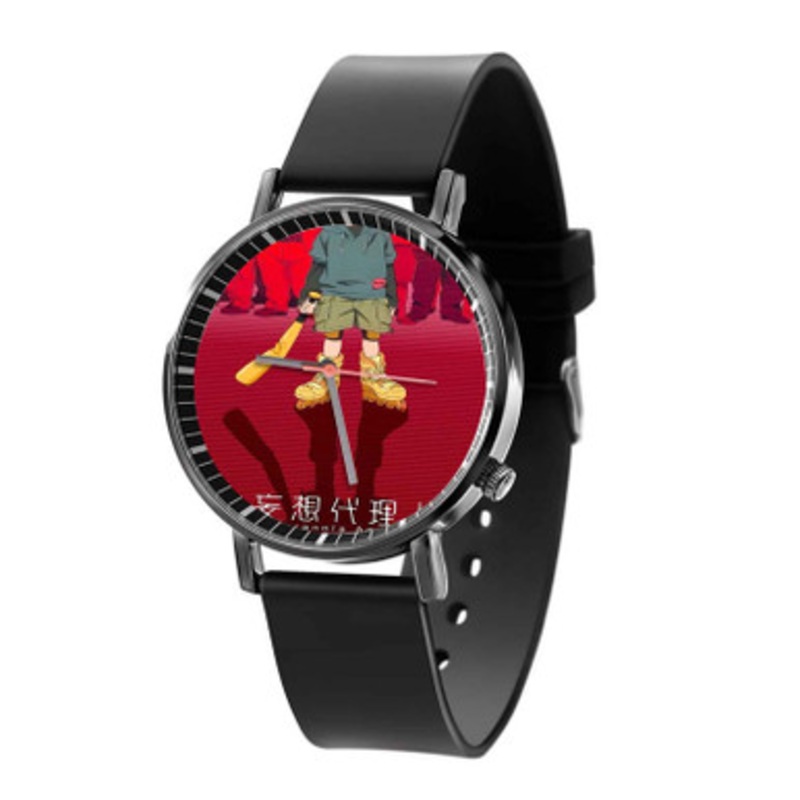 Paranoia Agent Black Quartz Watch Unisex With Premium Gift Box