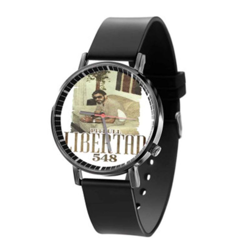 Pitbull Libertad 548 Black Quartz Watch Unisex With Premium Gift Box