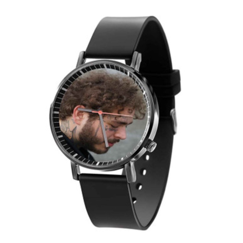 Post Malone Black Quartz Watch Unisex With Premium Gift Box