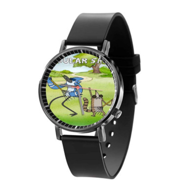 Regular Show New Unisex Black Quartz Watch With Premium Gift Box