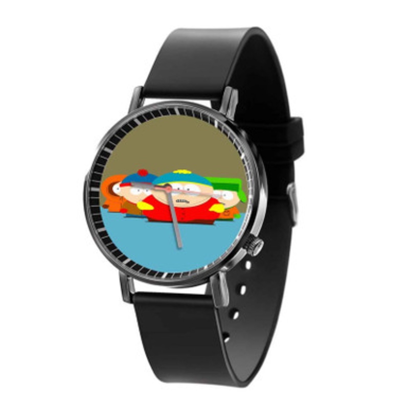 South Park Arts Unisex Black Quartz Watch With Premium Gift Box