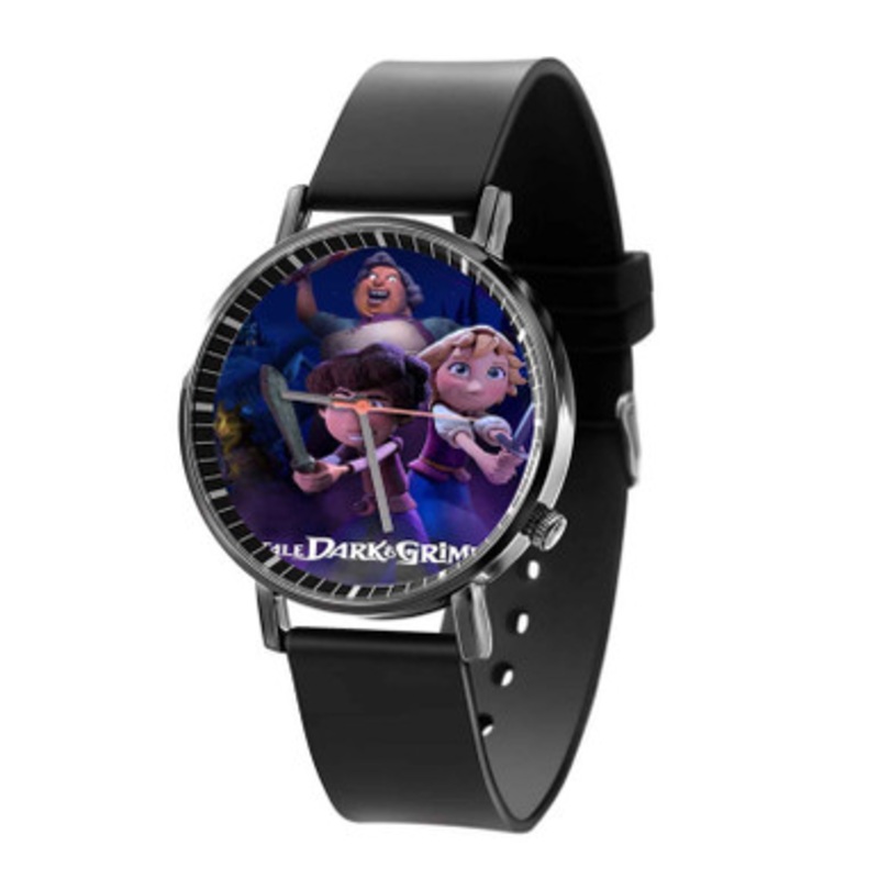 A Tale Dark and Grimm Black Quartz Watch With Premium Gift Box for Unisex