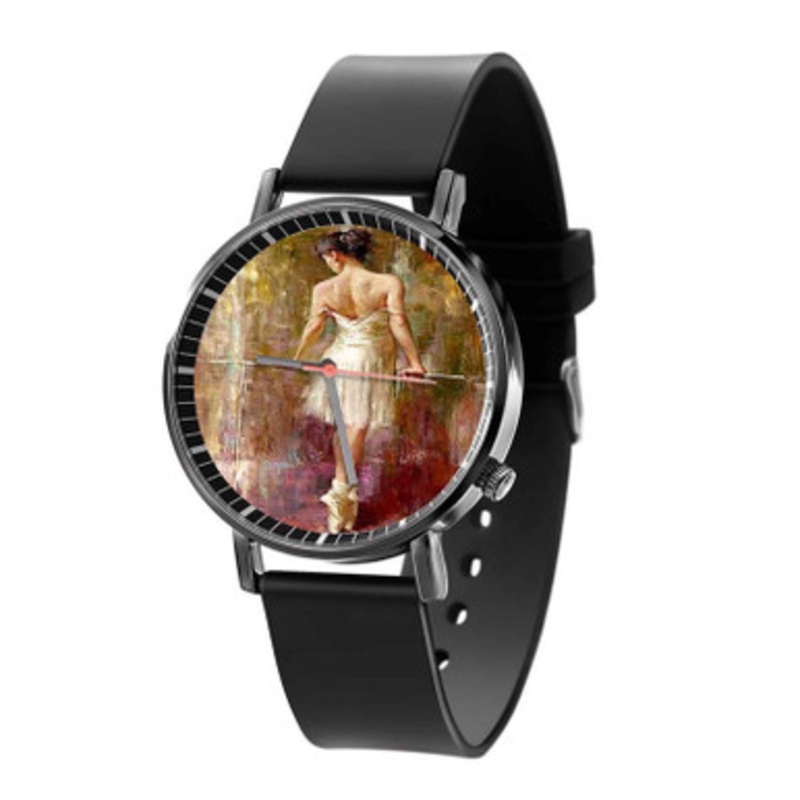 Andrew Atroshenko Purity Black Quartz Watch Unisex With Premium Gift Box