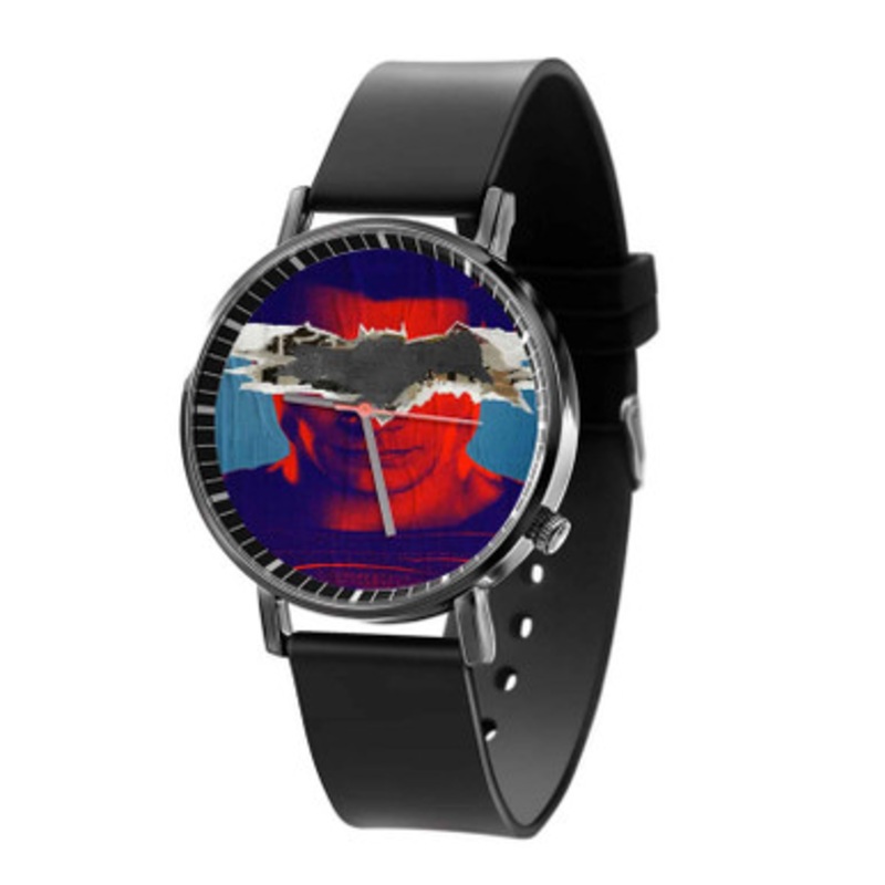 Batman vs Superman Print Black Quartz Watch Unisex With Premium Gift Box