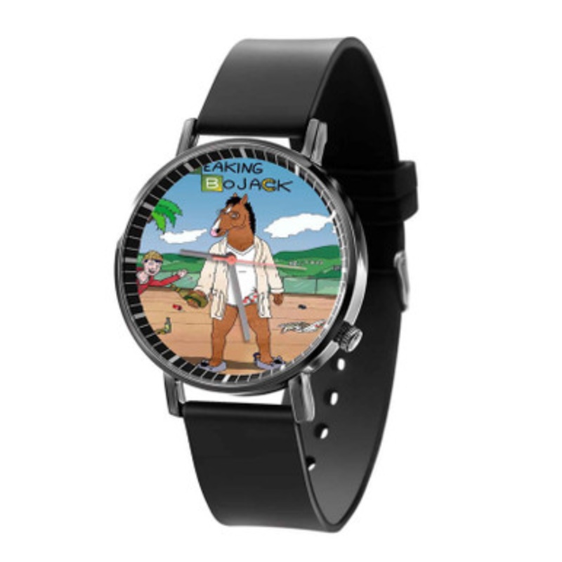 Bojack Horseman Great Unisex Black Quartz Watch With Premium Gift Box