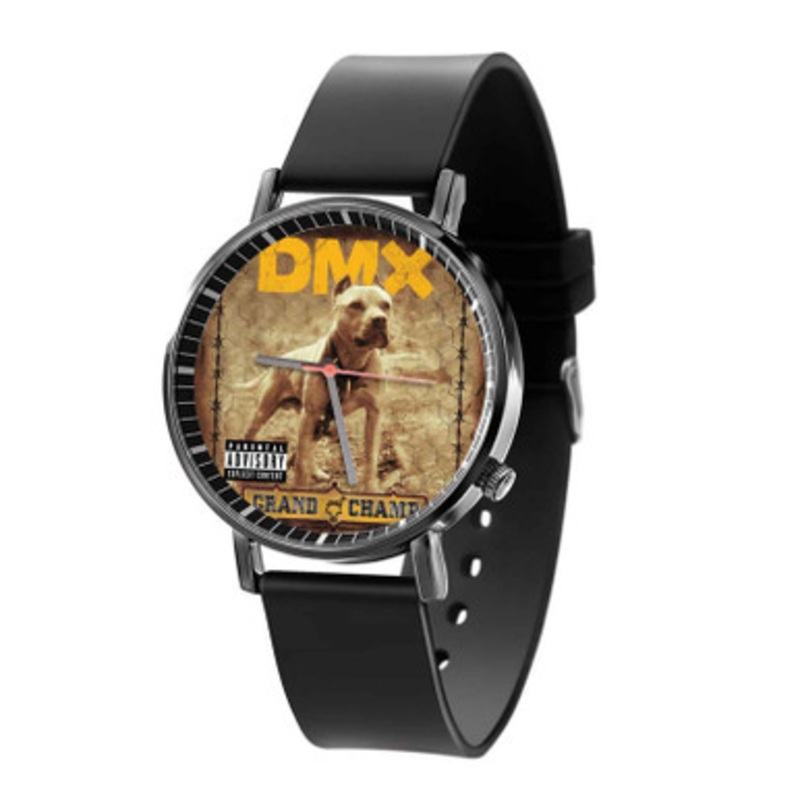 DMX Shot Down Black Quartz Watch Unisex With Premium Gift Box