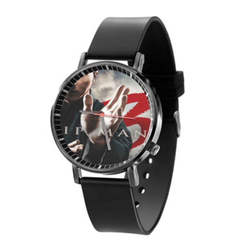 Donnie Yen Ip Man 3 Movie Black Quartz Watch Unisex With Premium Gift Box