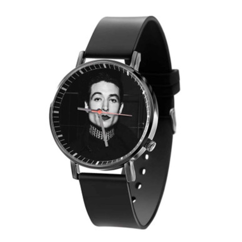 Ezra Miller Black Quartz Watch With Premium Gift Box for Unisex