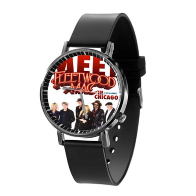 Fleetwood Mac Music Black Quartz Watch Unisex With Premium Gift Box