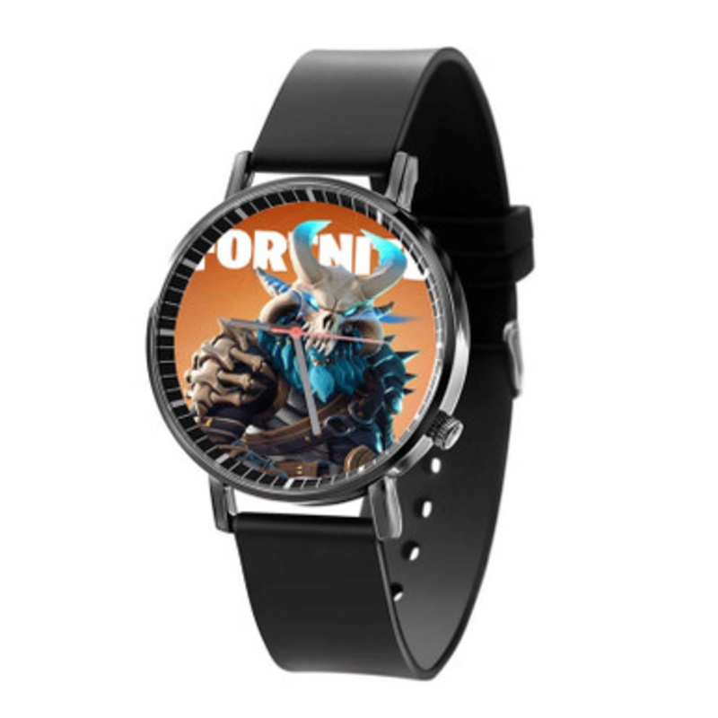 Fortnite Ragnarok Black Quartz Watch With Premium Gift Box for Unisex