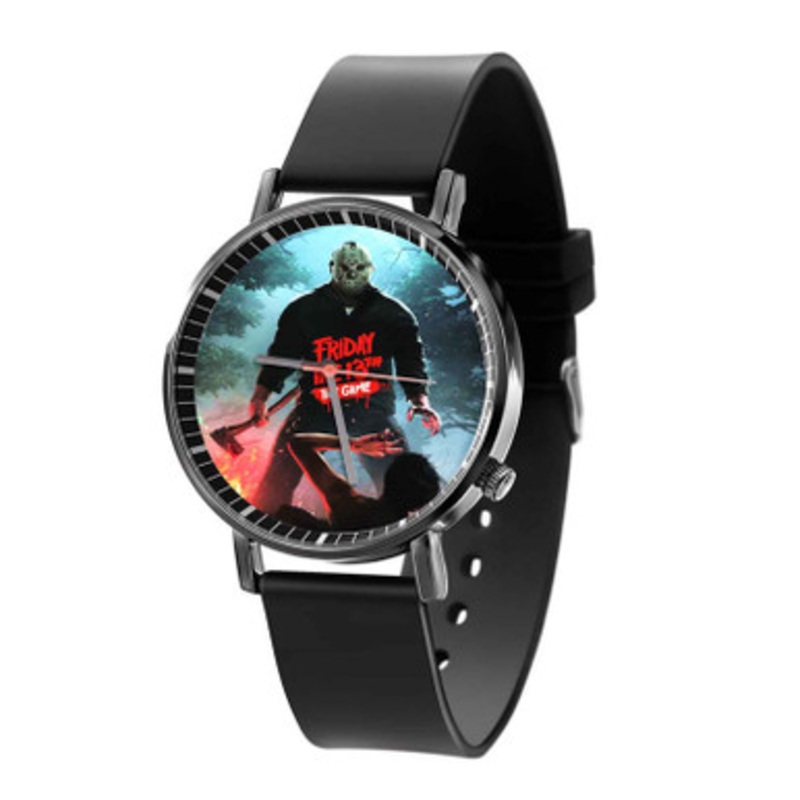 Friday the 13th The Game Unisex Black Quartz Watch With Premium Gift Box