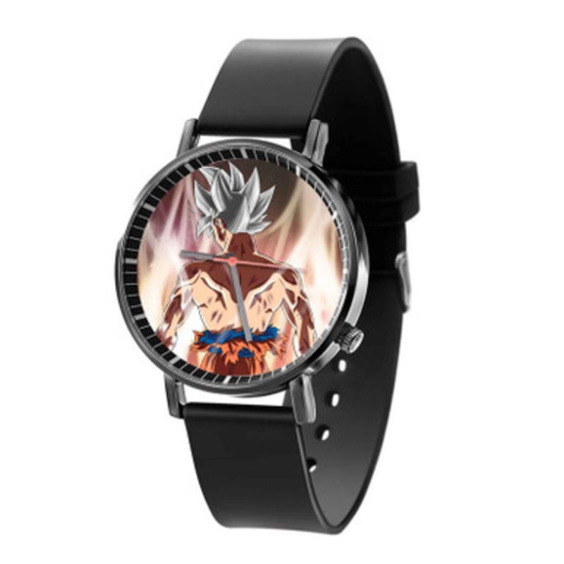 Goku Ultra Instinct Mastered Dragon Ball Super Black Quartz Watch Unisex With Premium Gift Box