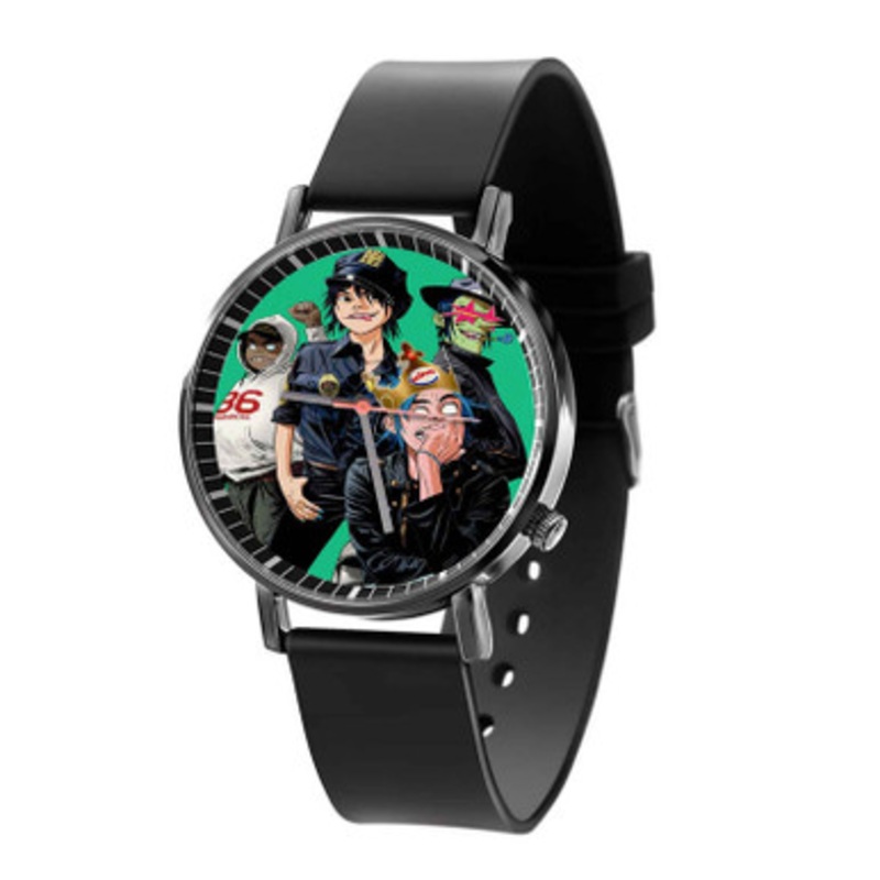 Gorillaz King Black Quartz Watch With Premium Gift Box for Unisex