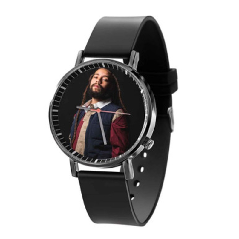 Jo Mersa Marley Black Quartz Watch Unisex With Premium Gift Box