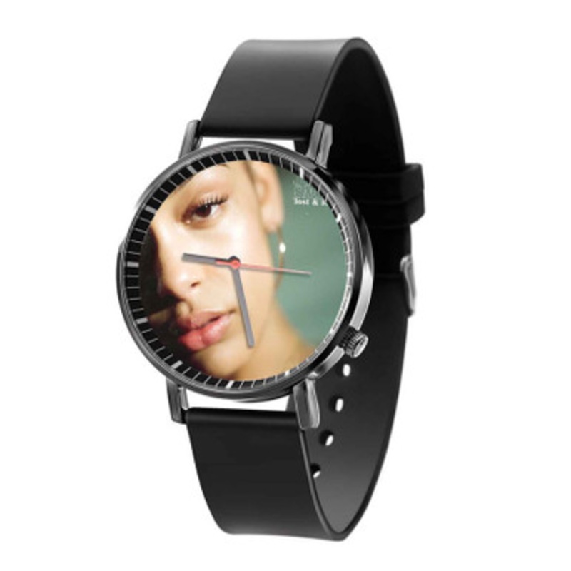 Jorja Smith Sell Black Quartz Watch With Premium Gift Box for Unisex