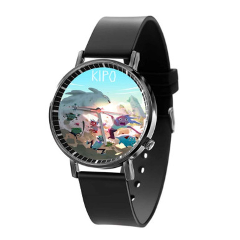 Kipo and the Age of Wonderbeasts Black Quartz Watch Unisex With Premium Gift Box