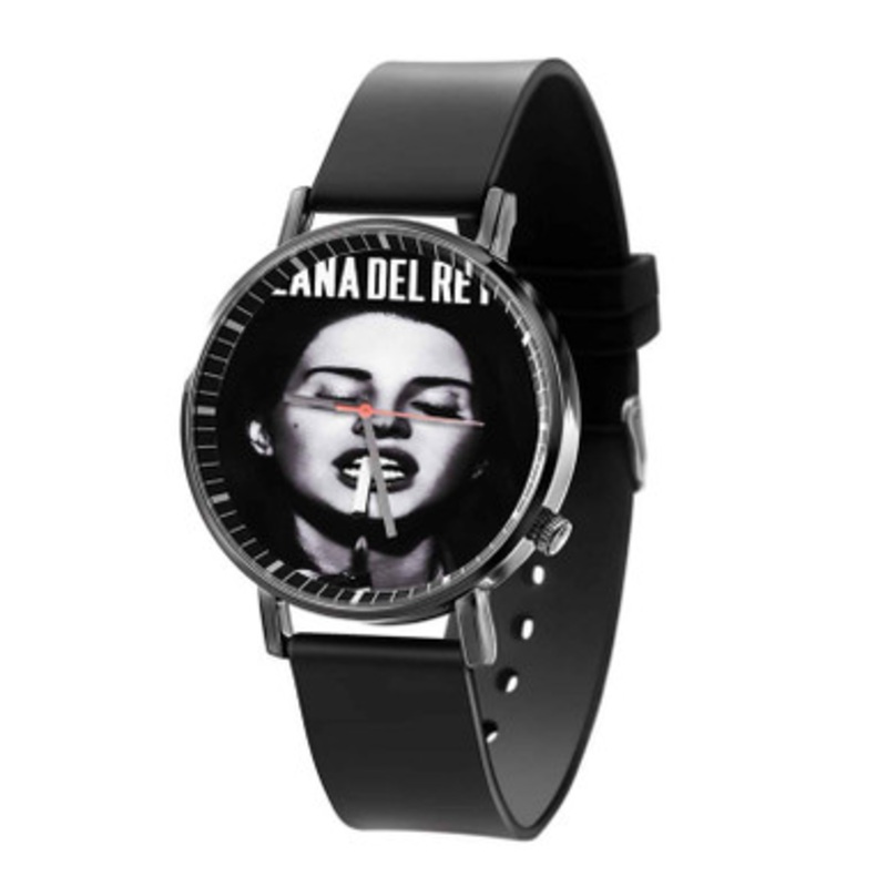 Lana Del Rey Art Smoke Black Quartz Watch Unisex With Premium Gift Box
