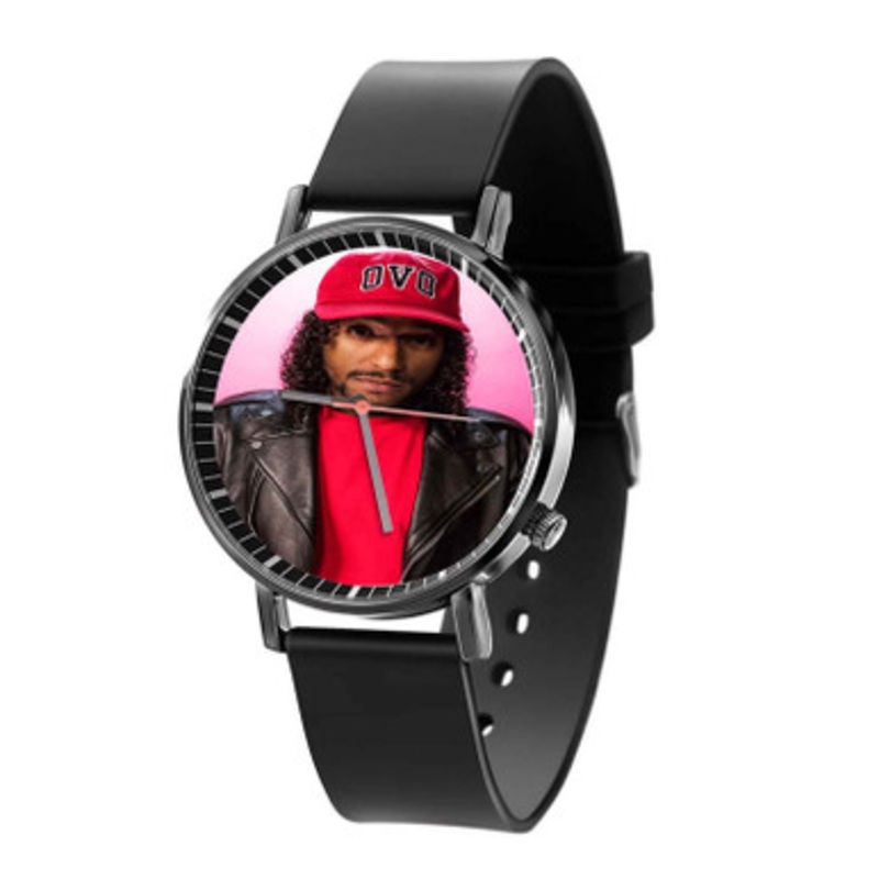 Lloyd Black Quartz Watch With Premium Gift Box for Unisex