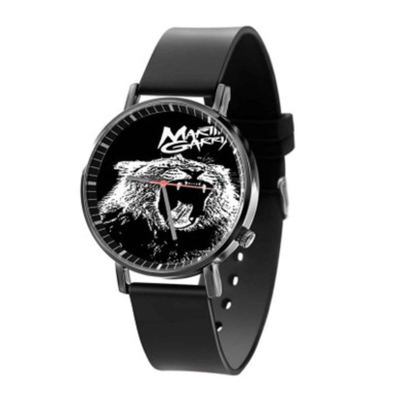 Martin Garrix Logo Black Quartz Watch Unisex With Premium Gift Box